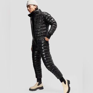 LUXTON down feather winter jumpsuit size small